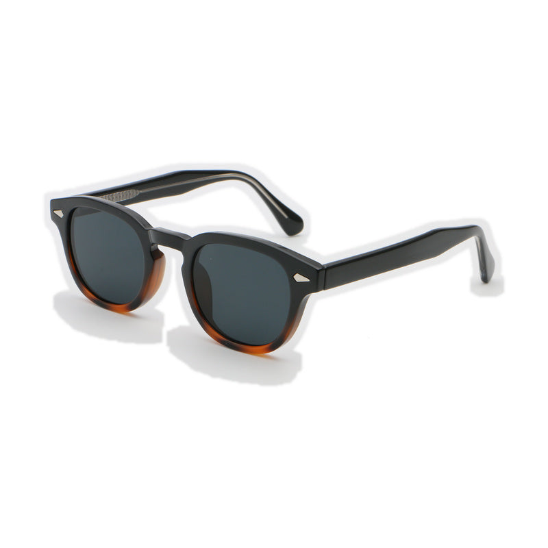 Rounded-Square Keyhole-Bridge Sunglasses | UV400 Everyday Lifestyle Eyewear | 6201