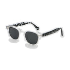 Rounded-Square Keyhole-Bridge Sunglasses | UV400 Everyday Lifestyle Eyewear | 6201