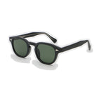 Rounded-Square Keyhole-Bridge Sunglasses | UV400 Everyday Lifestyle Eyewear | 6201
