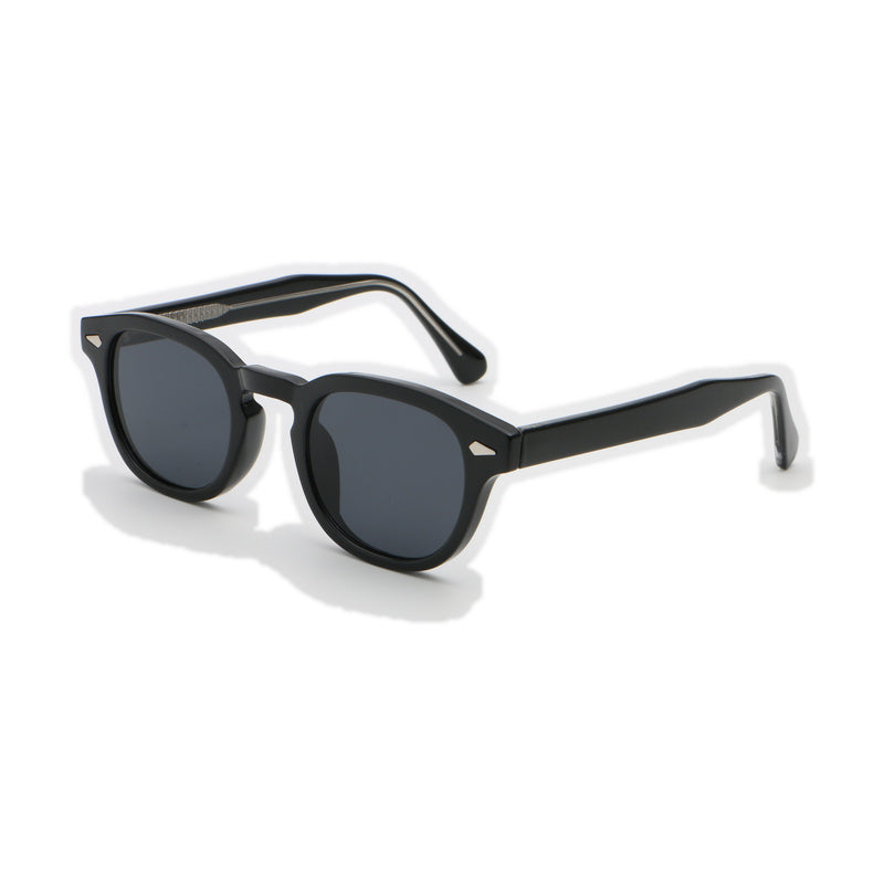 Rounded-Square Keyhole-Bridge Sunglasses | UV400 Everyday Lifestyle Eyewear | 6201