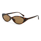 Sculpted Cat-Eye Sunglasses | Wide Temple Statement Eyewear | 62117