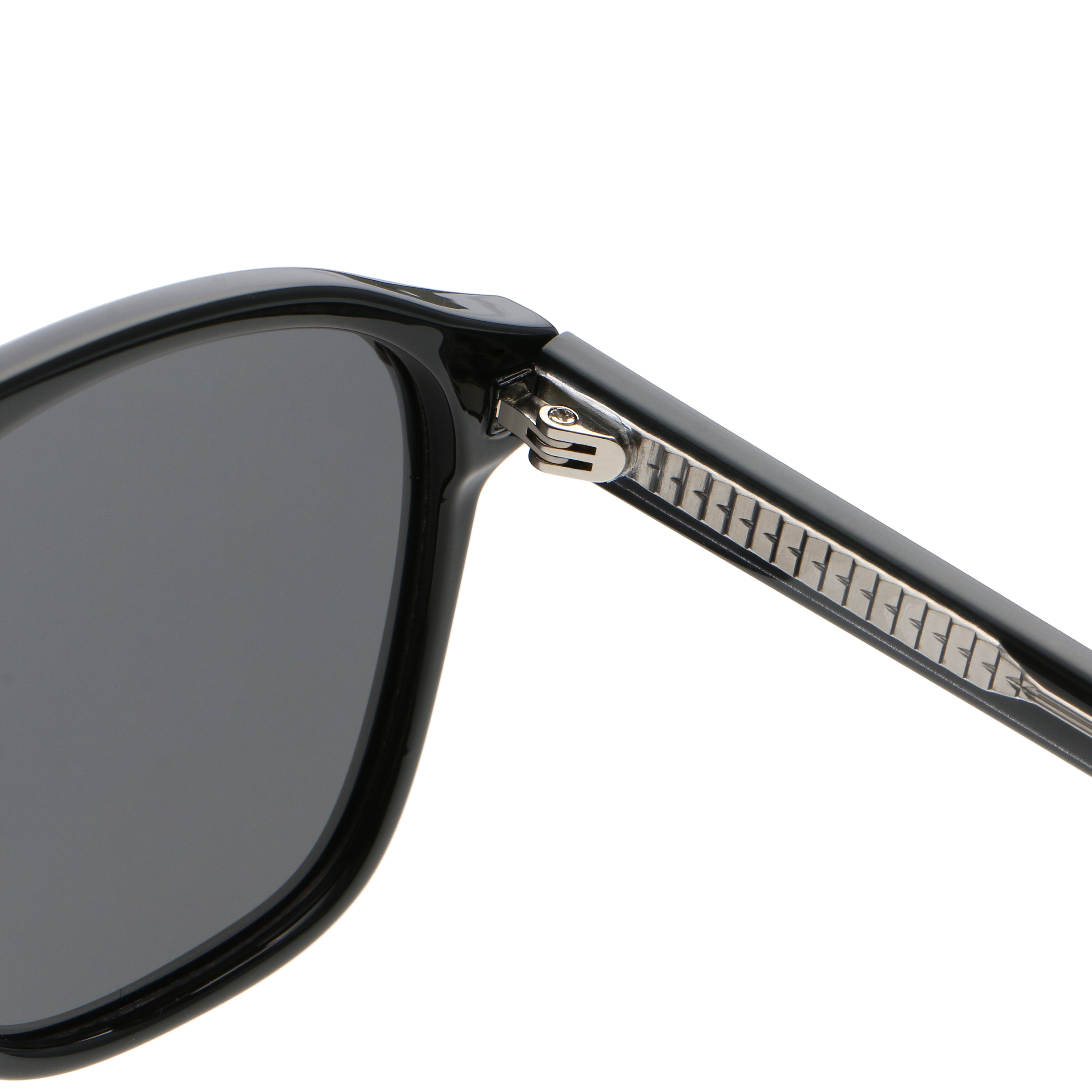 Oversized Square Navigator Sunglasses | Cutout-Bridge Metal-Accent Eyewear | 62133P