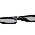 Oversized Square Navigator Sunglasses | Cutout-Bridge Metal-Accent Eyewear | 62133P