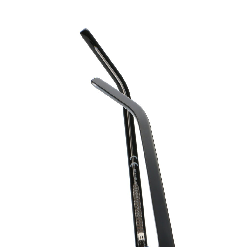 Oversized Square Navigator Sunglasses | Cutout-Bridge Metal-Accent Eyewear | 62133P