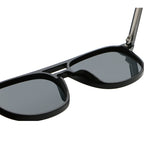 Square Double-Bridge Polarized Sunglasses | Navigator-Inspired UV400 Eyewear | 6253P