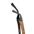 Rounded Square Sunglasses | Triple-Rivet Natural-Texture Temple Eyewear | 6833P