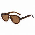 Trend-Forward Aviator Polarized Sunglasses with Small Frame | KS-3869