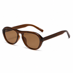 Trend-Forward Aviator Polarized Sunglasses with Small Frame | KS-3869