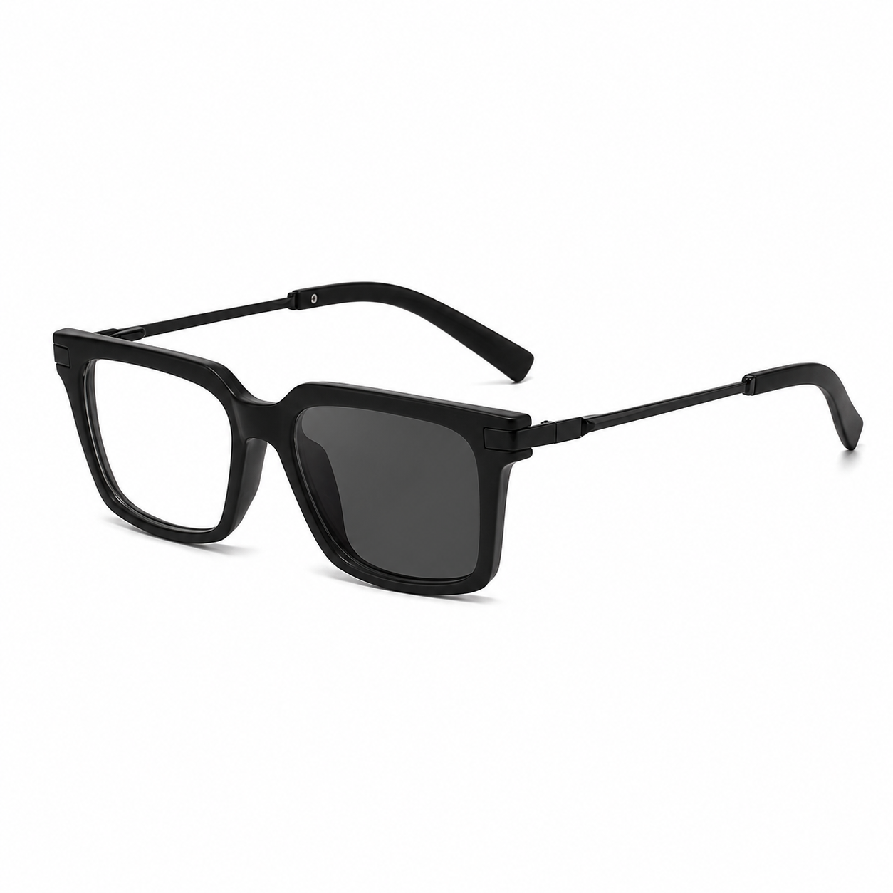 Square Frames, Photochromic Sunglasses | Spring Hinge for commuting and changing light | ZS-95018