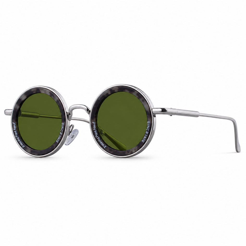 Round Fashion Sunglasses for travel and street-style outfits | Trend-Forward Style | ZS-98317