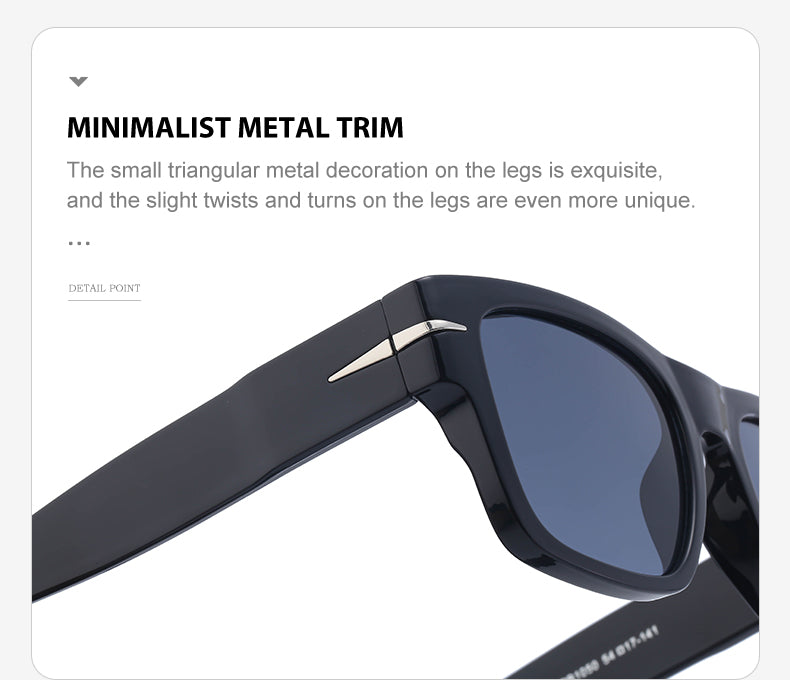 Screen-Ready Lens Square Blue Light Glasses | Made for screen work and daily wear | ZS-DB1050