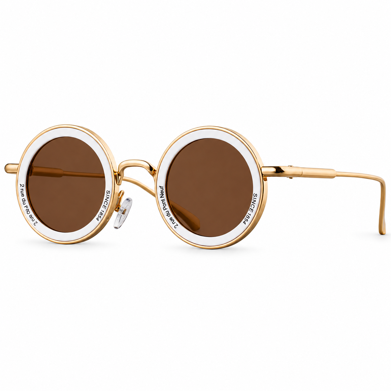 Round Fashion Sunglasses for travel and street-style outfits | Trend-Forward Style | ZS-98317