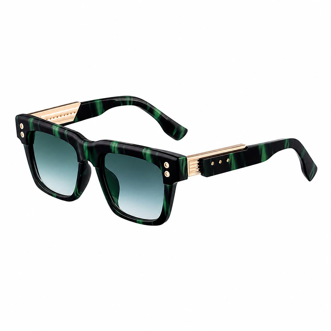Trend-Forward Cat-Eye Fashion Sunglasses with Stud Detail | ZS-98312
