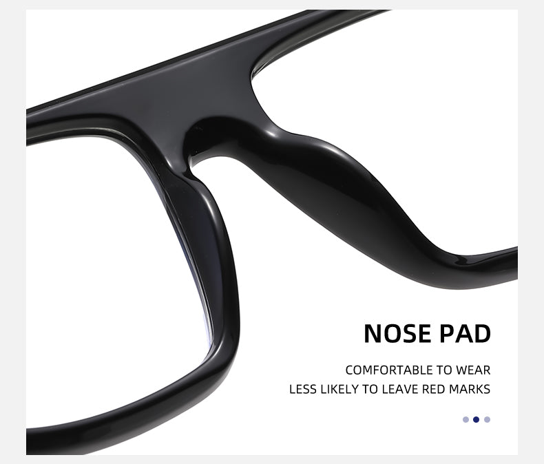 Statement Square Full-Rim Optical Glasses | Prescription-Ready Eyewear for Work and Daily Wear | HL-95041B