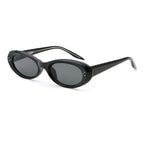 Slim Oval Sunglasses | Rivet-Detail Everyday Eyewear | 98130