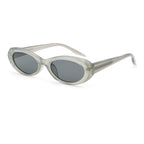 Slim Oval Sunglasses | Rivet-Detail Everyday Eyewear | 98130