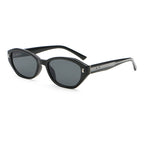 Soft Cat-Eye Sunglasses | Geometric Temple Detail Eyewear | 98143