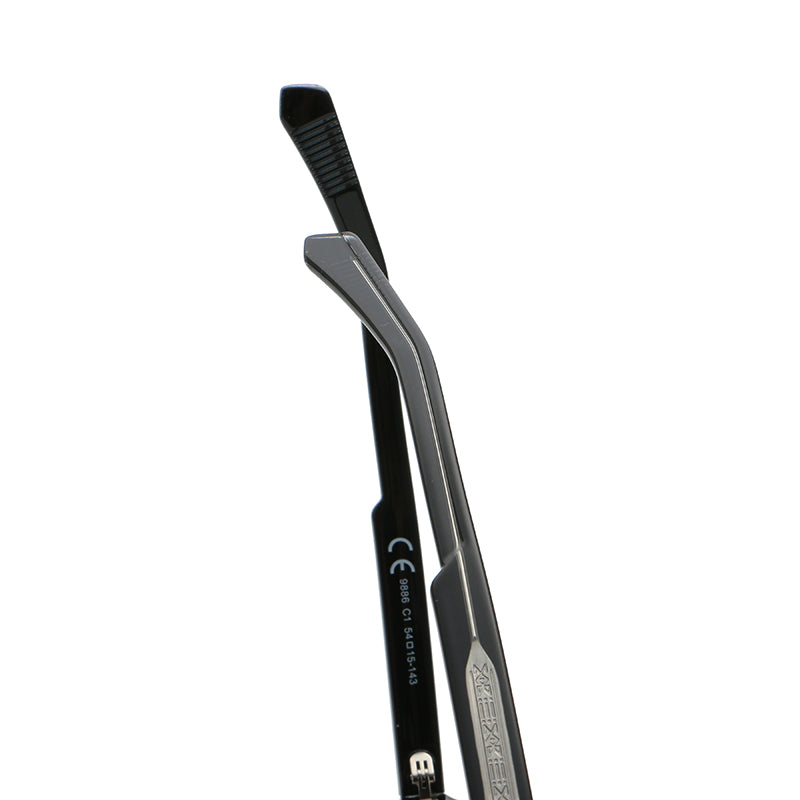 Square Navigator Sunglasses | Cutout-Bridge Rivet-Detail Eyewear | 9886P