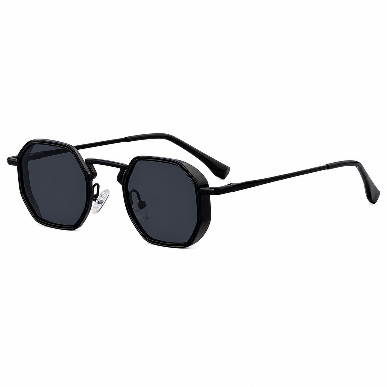 Geometric Frames, Fashion Sunglasses | Spring Hinge for travel and street-style outfits | KSL-98283