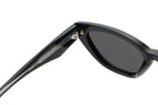 Oversized Cat-Eye Sunglasses | Sculpted Winged Statement Eyewear | 66525