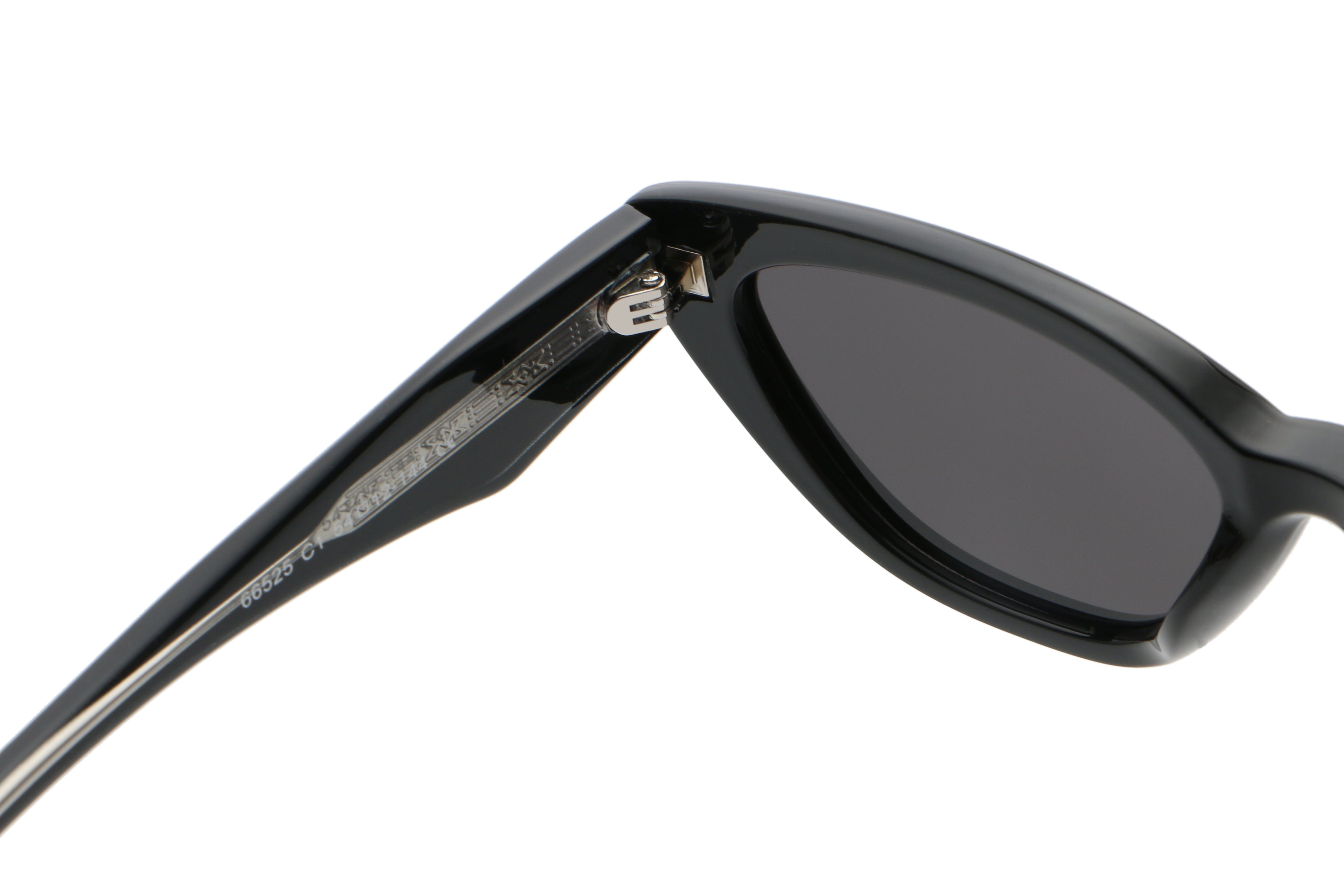 Oversized Cat-Eye Sunglasses | Sculpted Winged Statement Eyewear | 66525