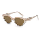 Oversized Cat-Eye Sunglasses | Sculpted Winged Statement Eyewear | 66525