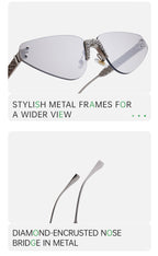 Statement Style Cat-Eye Fashion Sunglasses | Made for travel and street-style outfits | DG-98223-L