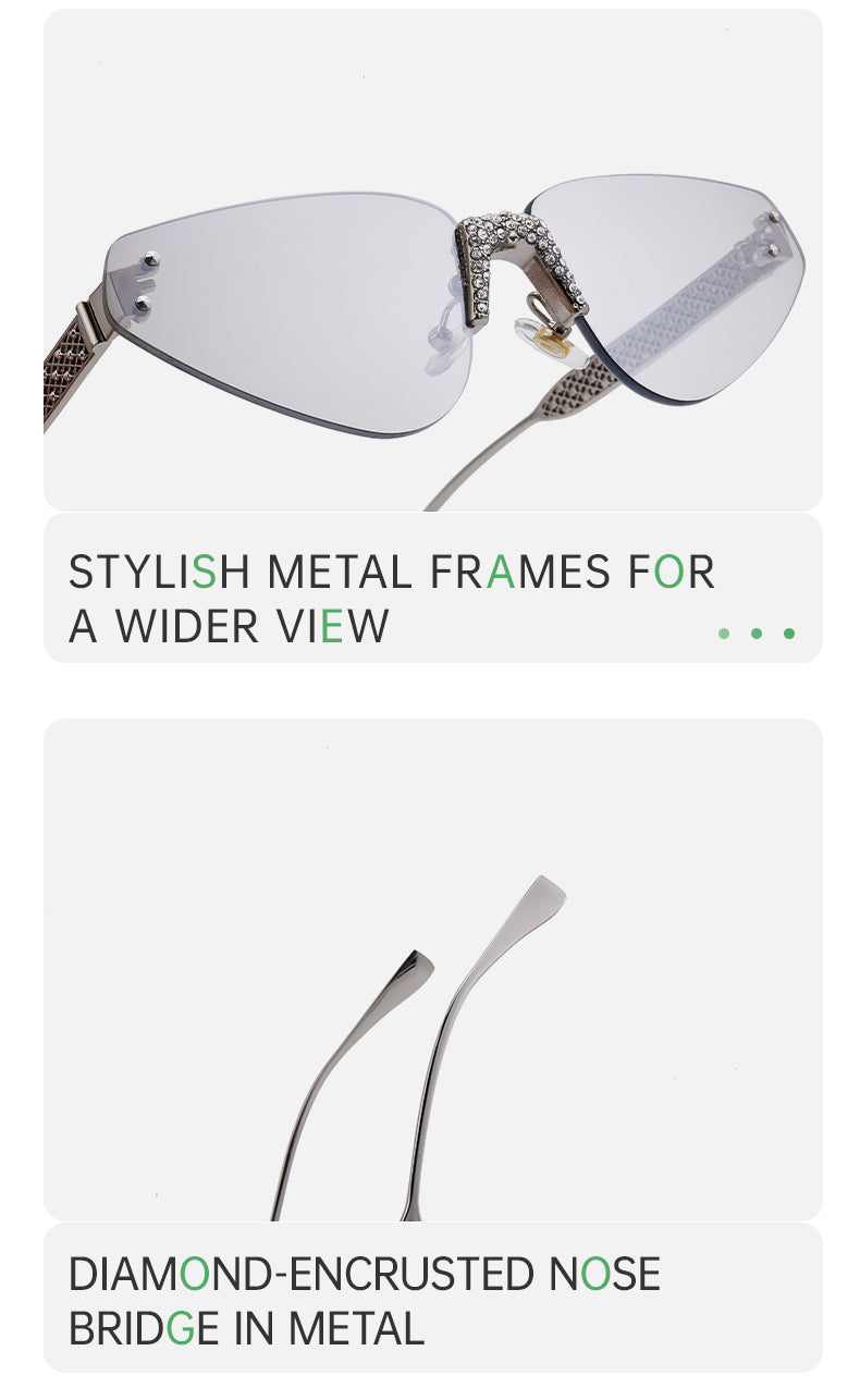 Statement Style Cat-Eye Fashion Sunglasses | Made for travel and street-style outfits | DG-98223-L