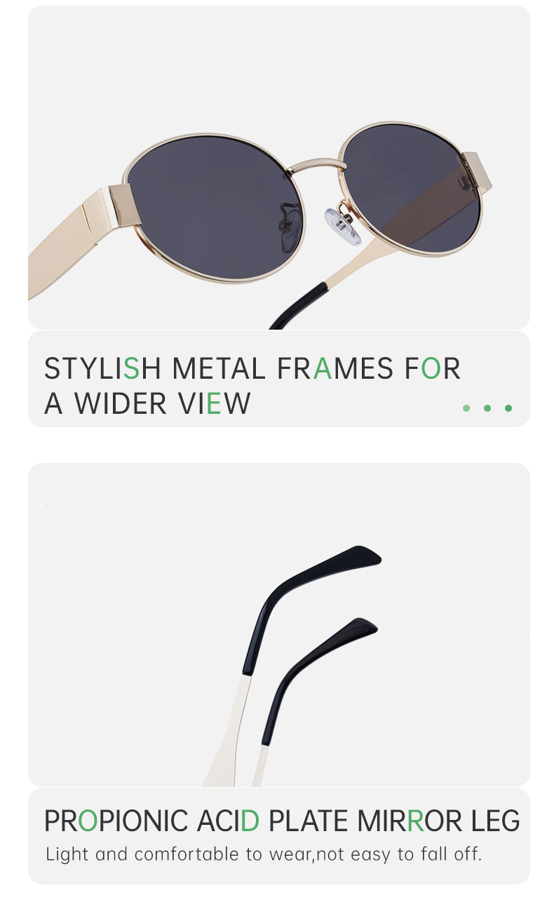 Small Frame Fashion Fashion Sunglasses | Made for travel and street-style outfits | JD-2380-1