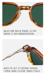 Geometric Polarized Sunglasses for driving, travel and outdoor use | Small Frame | ML-98174P