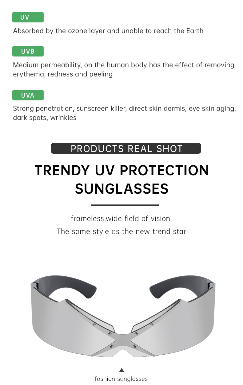 Statement Style Novelty Fashion Sunglasses | Made for travel and street-style outfits | WK-7013-2