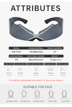 Statement Style Novelty Fashion Sunglasses | Made for travel and street-style outfits | WK-7013-2