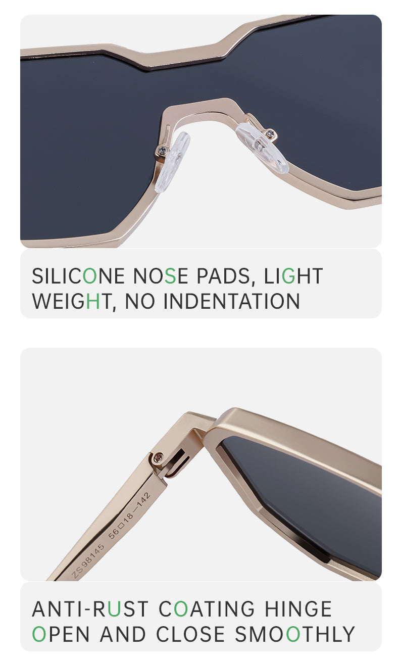 Blue Light Glasses in a trend-forward shield profile | Screen-Ready Lens | ZS-98145