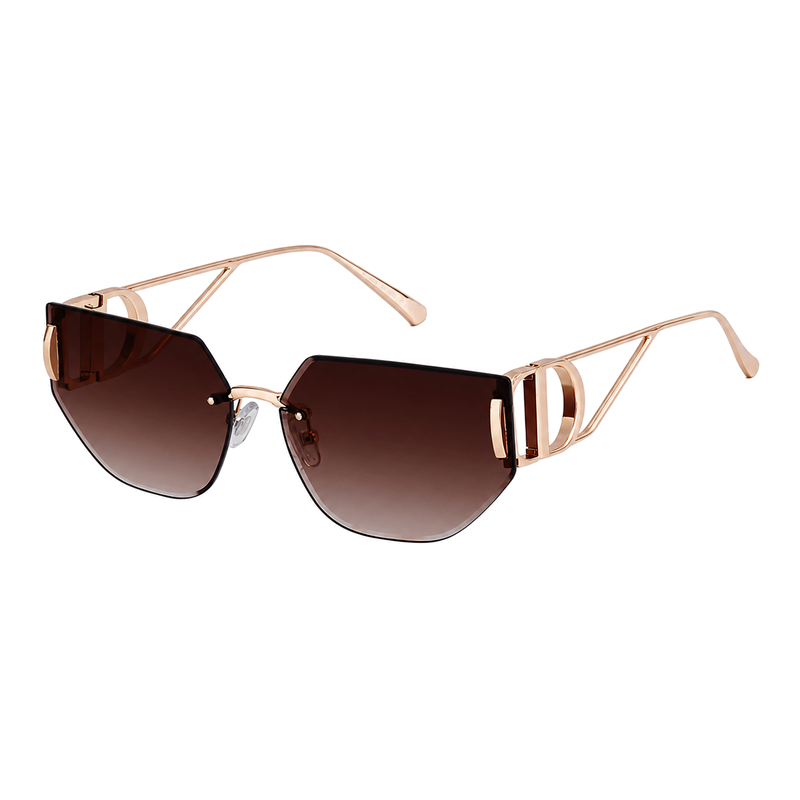 Fashion Sunglasses in a statement cat-eye profile | Statement Style | LB-7407
