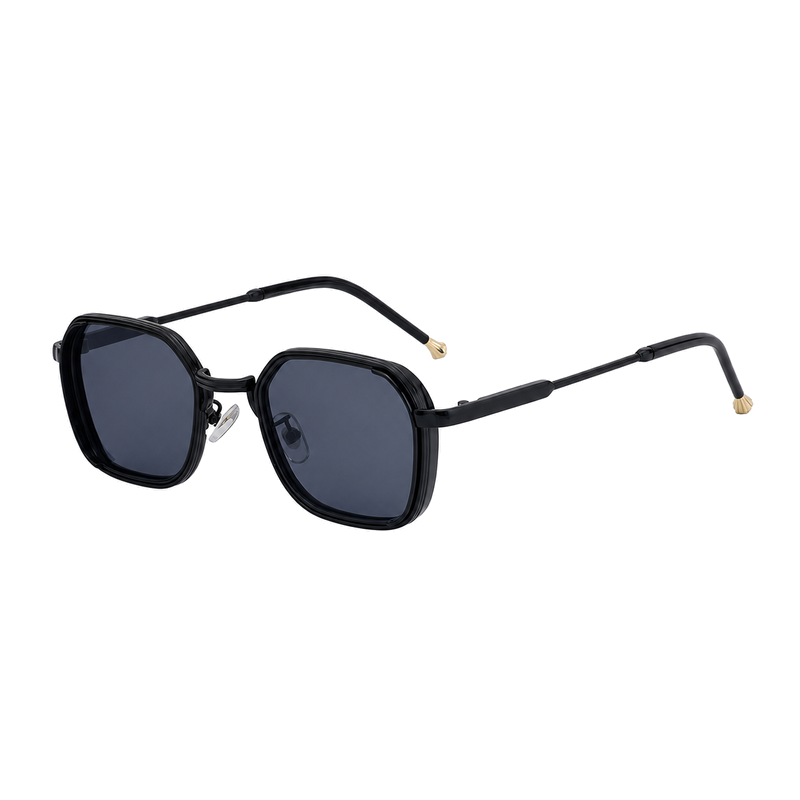 Trend-Forward Geometric Fashion Sunglasses with Small Frame | WF-5G69