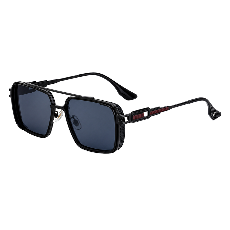 Double Bridge Square Fashion Sunglasses | Made for travel and street-style outfits | WF-5G44