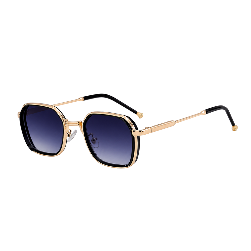 Trend-Forward Geometric Fashion Sunglasses with Small Frame | WF-5G69
