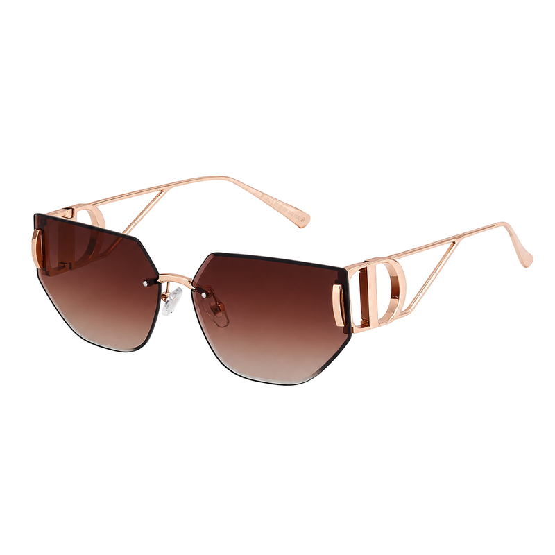 Fashion Sunglasses in a statement cat-eye profile | Statement Style | LB-7407