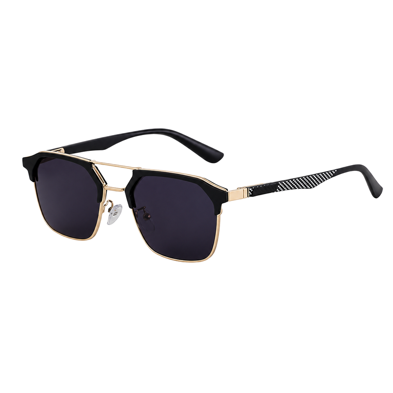 Fashion Sunglasses in a trend-forward square profile | Double Bridge | SL-H2420