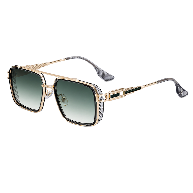 Double Bridge Square Fashion Sunglasses | Made for travel and street-style outfits | WF-5G44