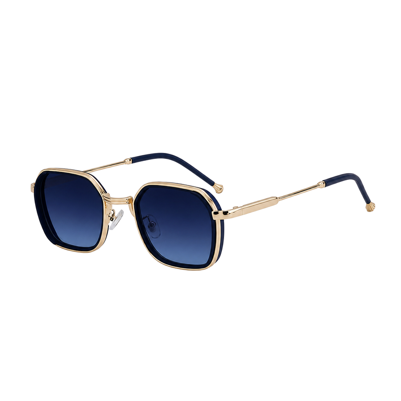 Trend-Forward Geometric Fashion Sunglasses with Small Frame | WF-5G69