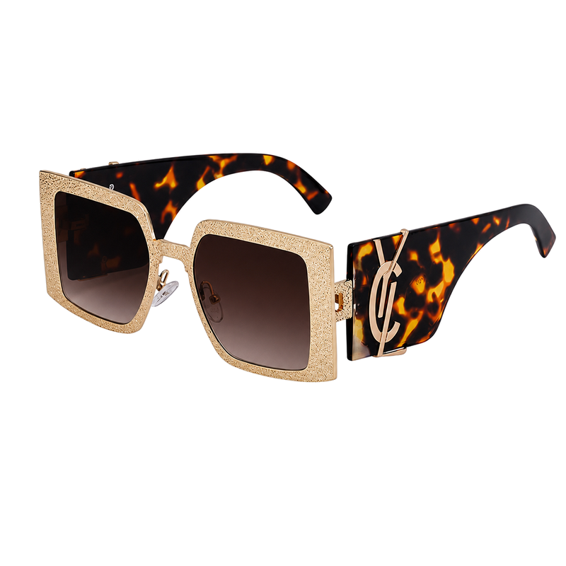 Square Frames, Fashion Sunglasses | Oversized for travel and street-style outfits | ZS-98198-C