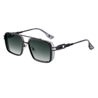 Double Bridge Square Fashion Sunglasses | Made for travel and street-style outfits | WF-5G44